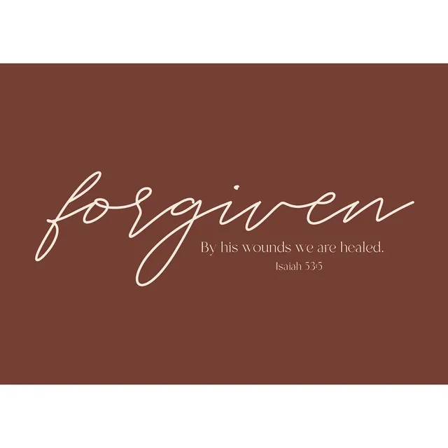 forgiven-postkarte-seeds-of-hope-jesaja-53-5-englisch image 1