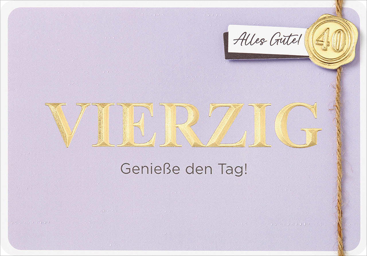 fontis-papeterie-vierzig-genie-e-den-tag-faltkarte-40 image 1