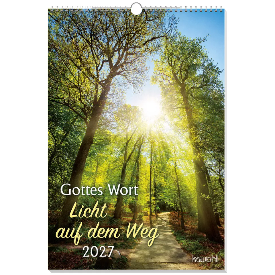 fontis-gottes-wort-licht-auf-dem-weg-2027-wandkalender-spirale image 1