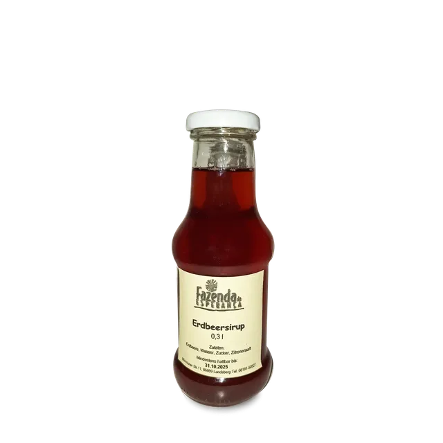 bonifatiuswerk-erdbeersirup-300-ml-mit-zitronensaft image 1