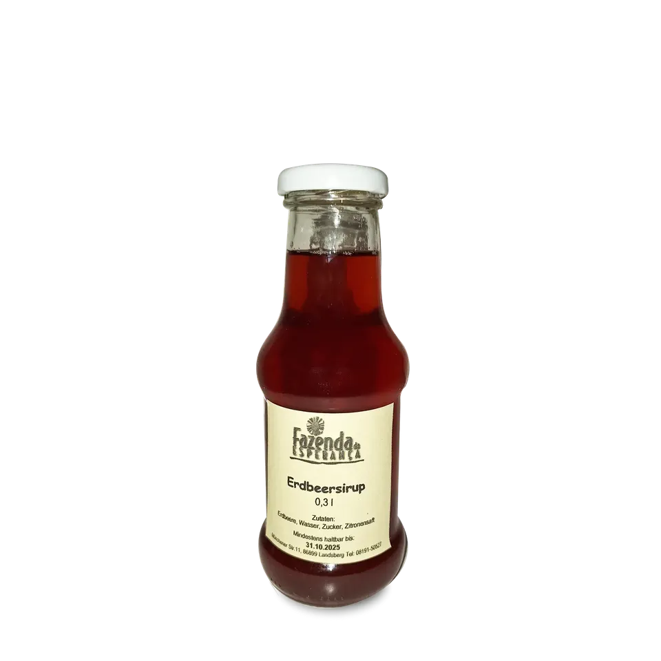 bonifatiuswerk-erdbeersirup-300-ml-mit-zitronensaft image 1