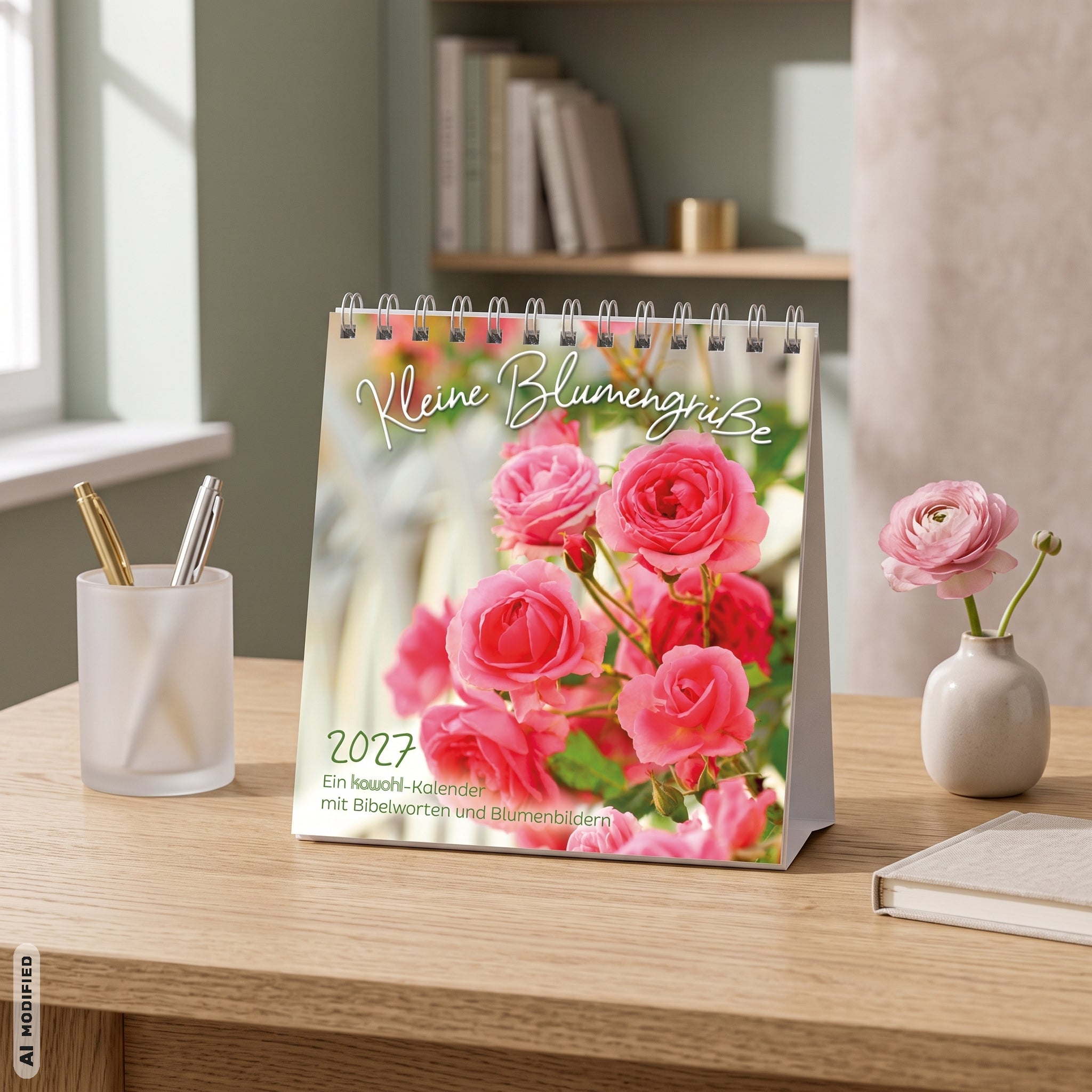 kleine-blumengr-e-2027-aufstellkalender-blumenmotive image 2