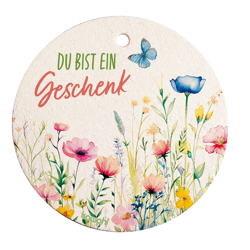 fontis-geschenke-du-bist-ein-geschenk-pop-up-schwamm-10-cm image 1