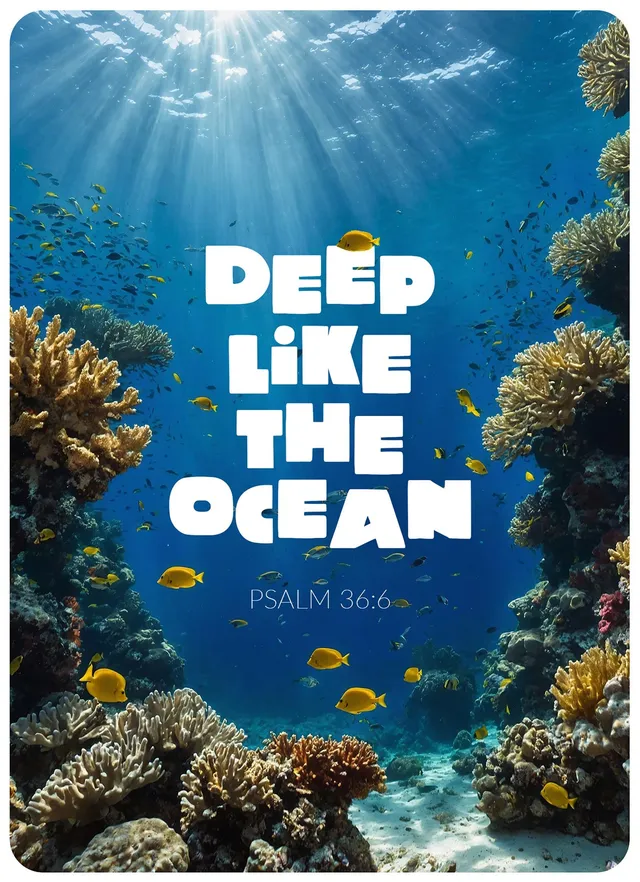 fontis-papeterie-deep-like-the-ocean-postkarte-big-blessing-xl image 1