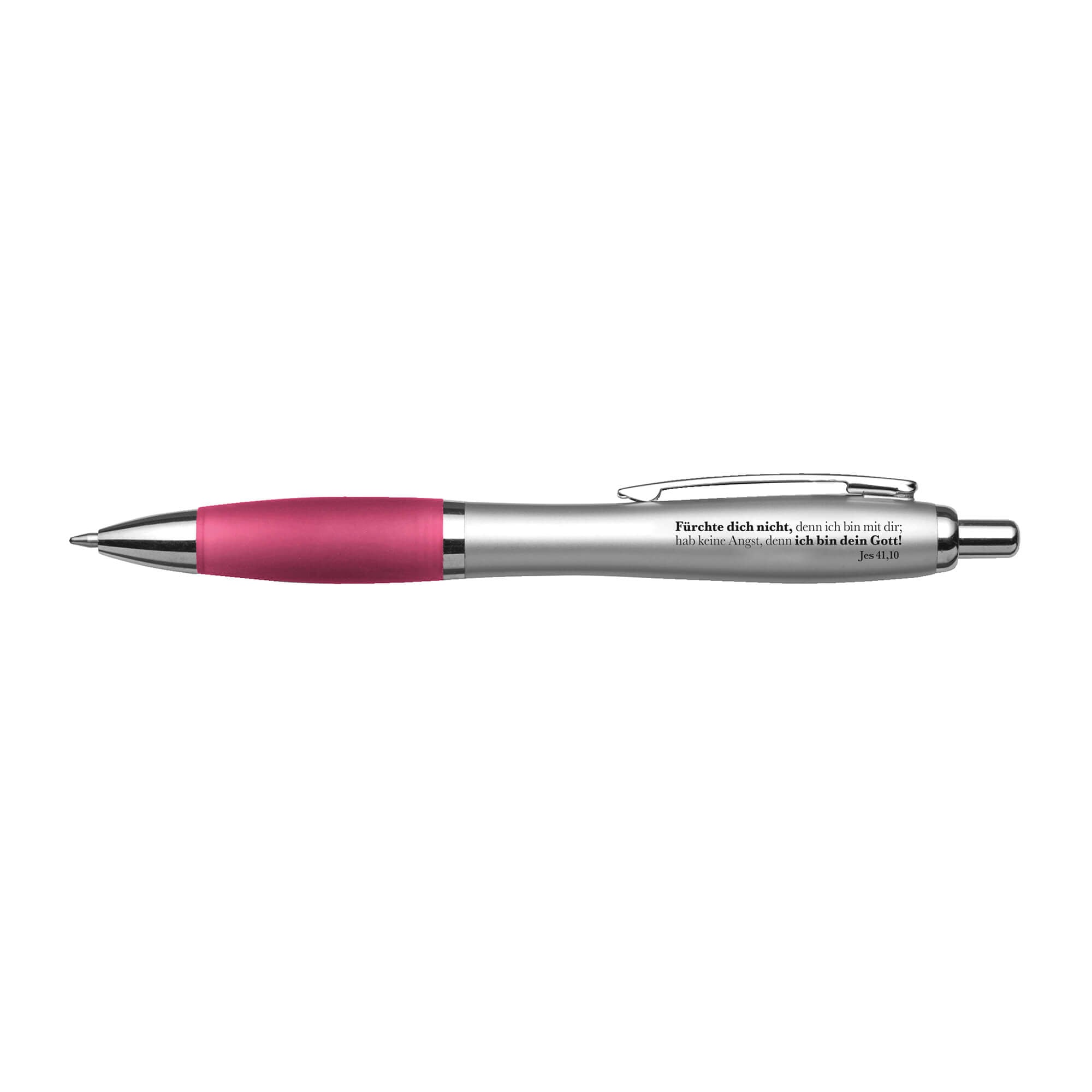 jahreslosung-2027-f-rchte-dich-nicht-kugelschreiber-rosa image 1