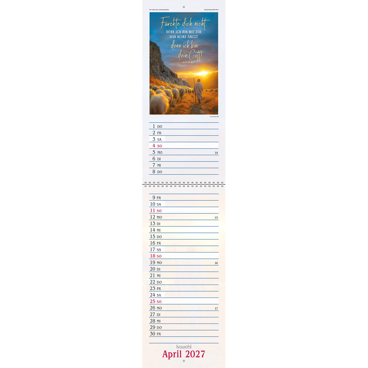 fontis-kalender-herz-und-sinn-2027-terminkalender-streifen image 6