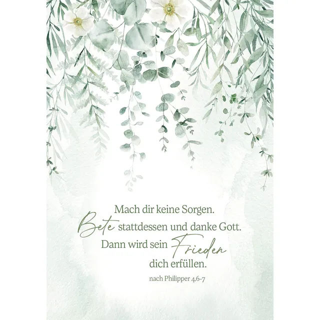 fontis-papeterie-mach-dir-keine-sorgen-postkarten-12er-set image 1