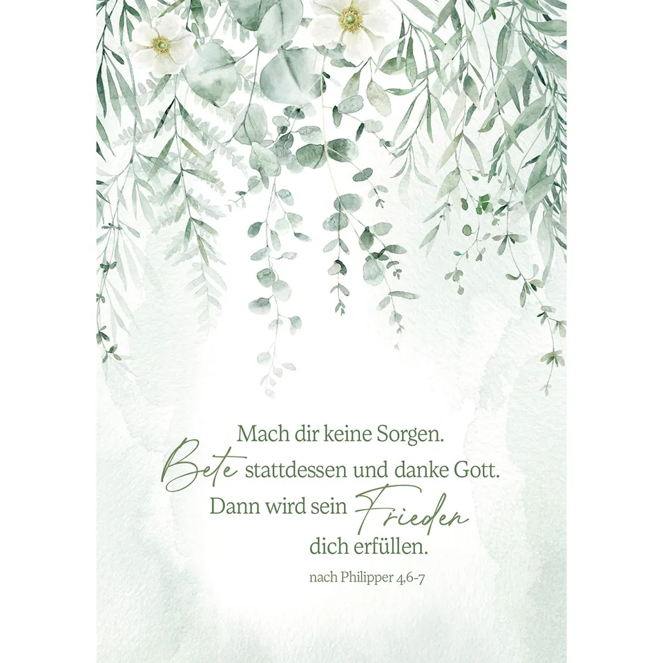 fontis-papeterie-mach-dir-keine-sorgen-postkarten-12er-set image 1