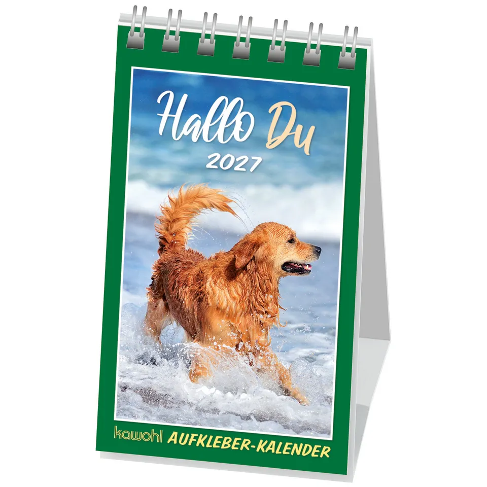 fontis-kalender-hallo-du-2027-aufkleberkalender-tiere image 1