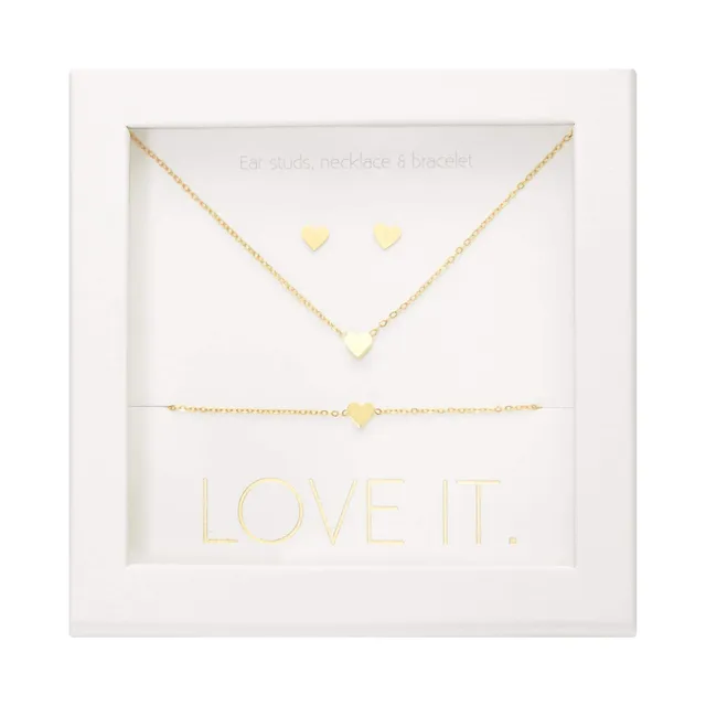 fontis-geschenke-schmuck-geschenkset-herz-3-teilig-edelstahl image 1
