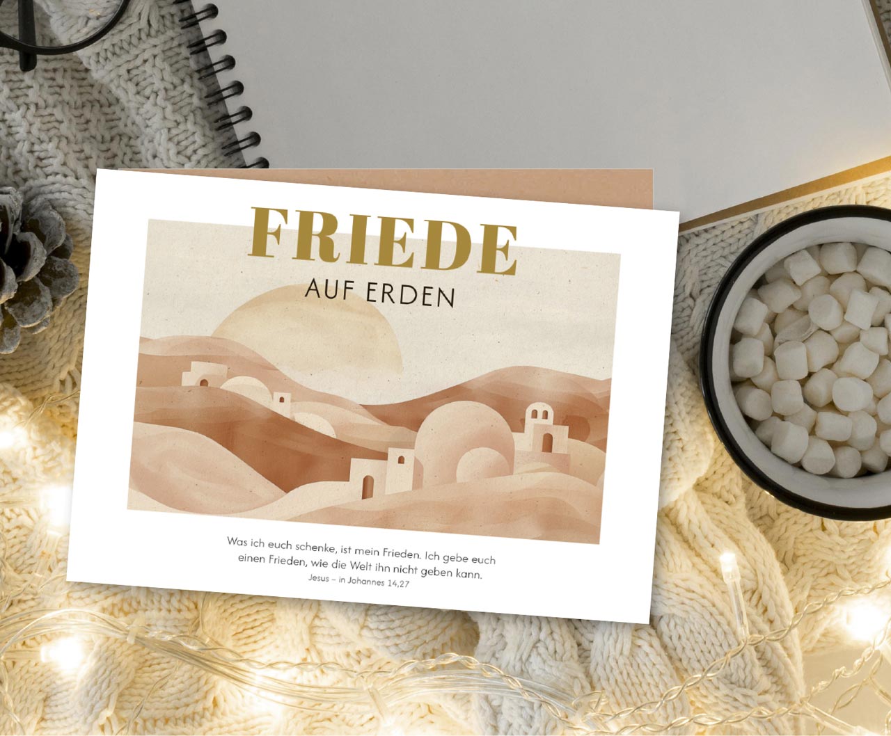 fontis-papeterie-friede-auf-erden-faltkarte-weihnachten-mit-umschlag image 2