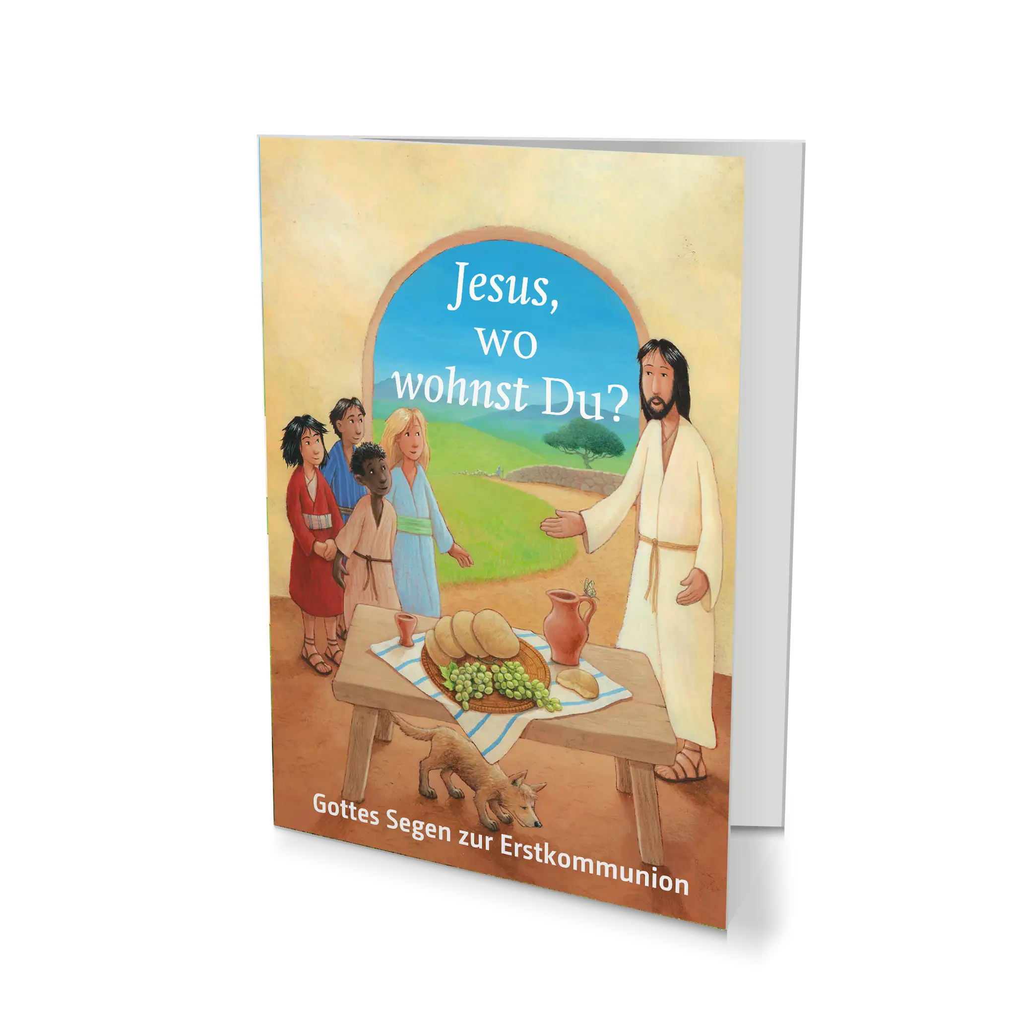 bonifatiuswerk-jesus-wo-wohnst-du-karte-erstkommunion-kinder image 1
