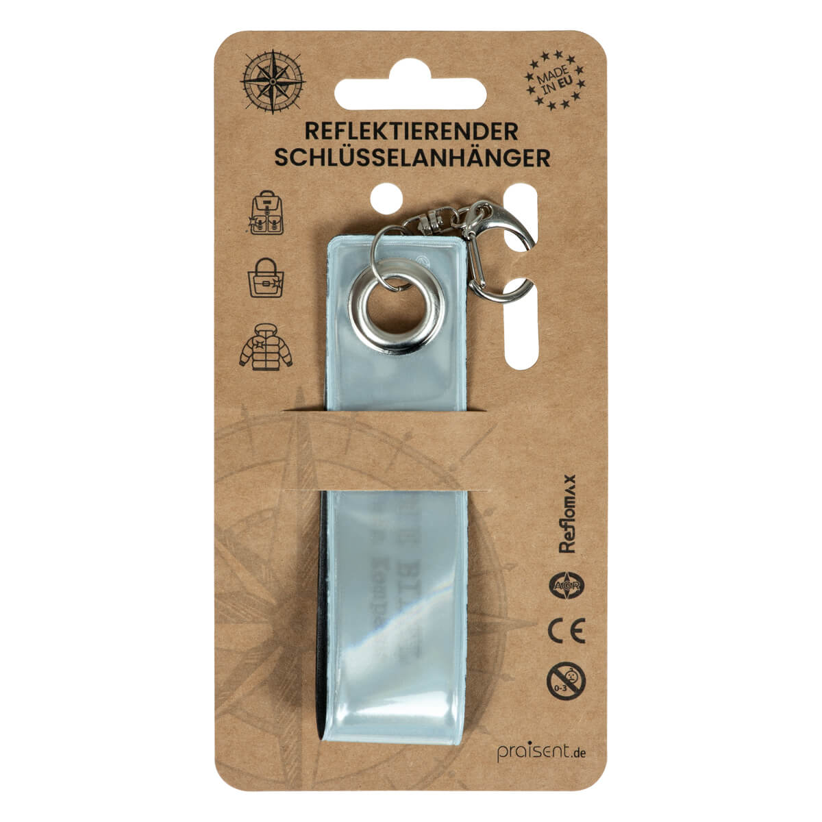 die-bibel-mein-kompass-reflekt-schl-sselanh-nger-karabiner image 2