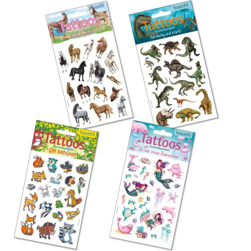 fontis-papeterie-tattoos-sparpaket-4-stk-f-r-kinder image 1