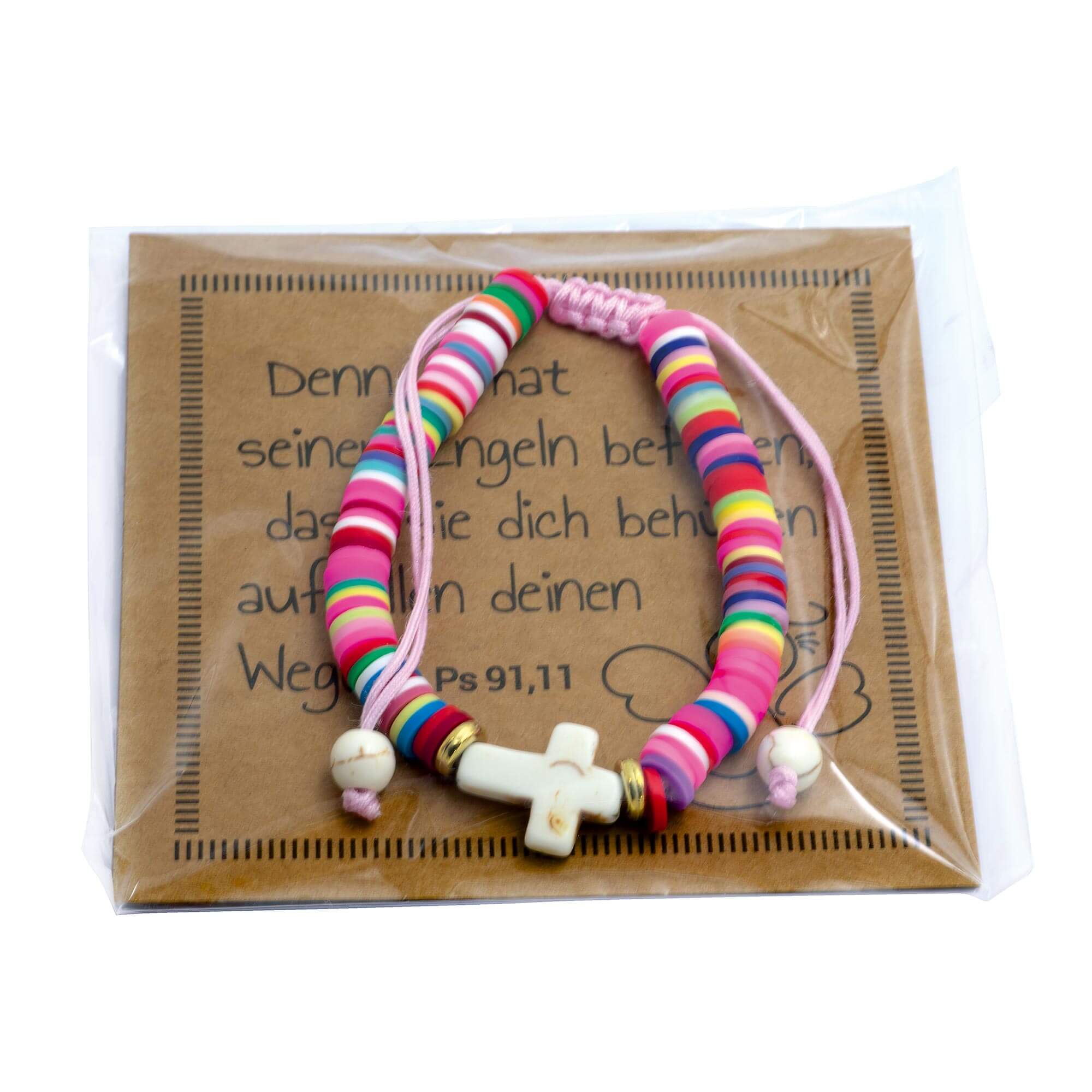 fontis-kreuzperle-armband-rosa-perlenarmband-psalm-91 image 2