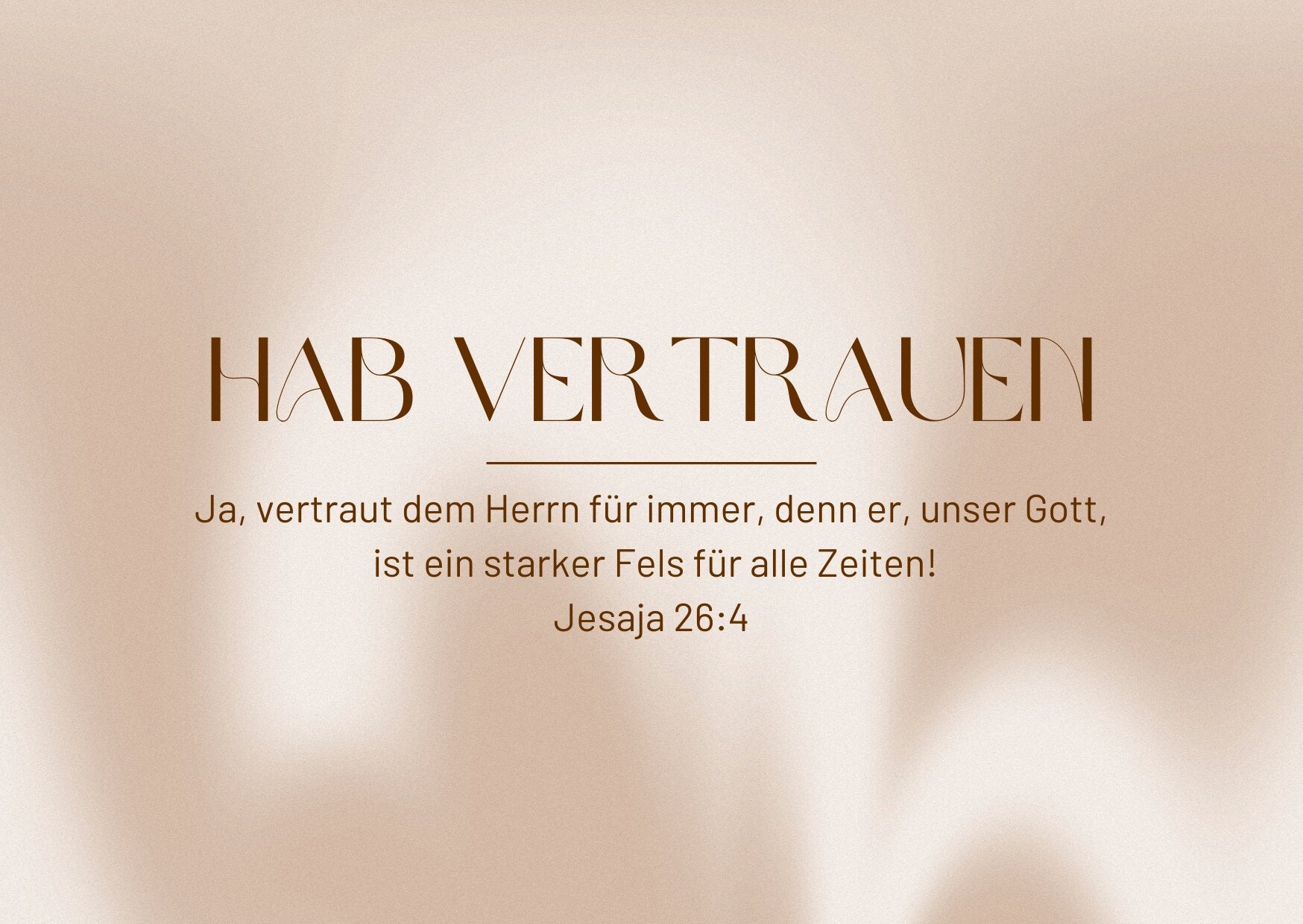 fontis-papeterie-hab-vertrauen-postkarte-a6-jesaja image 1