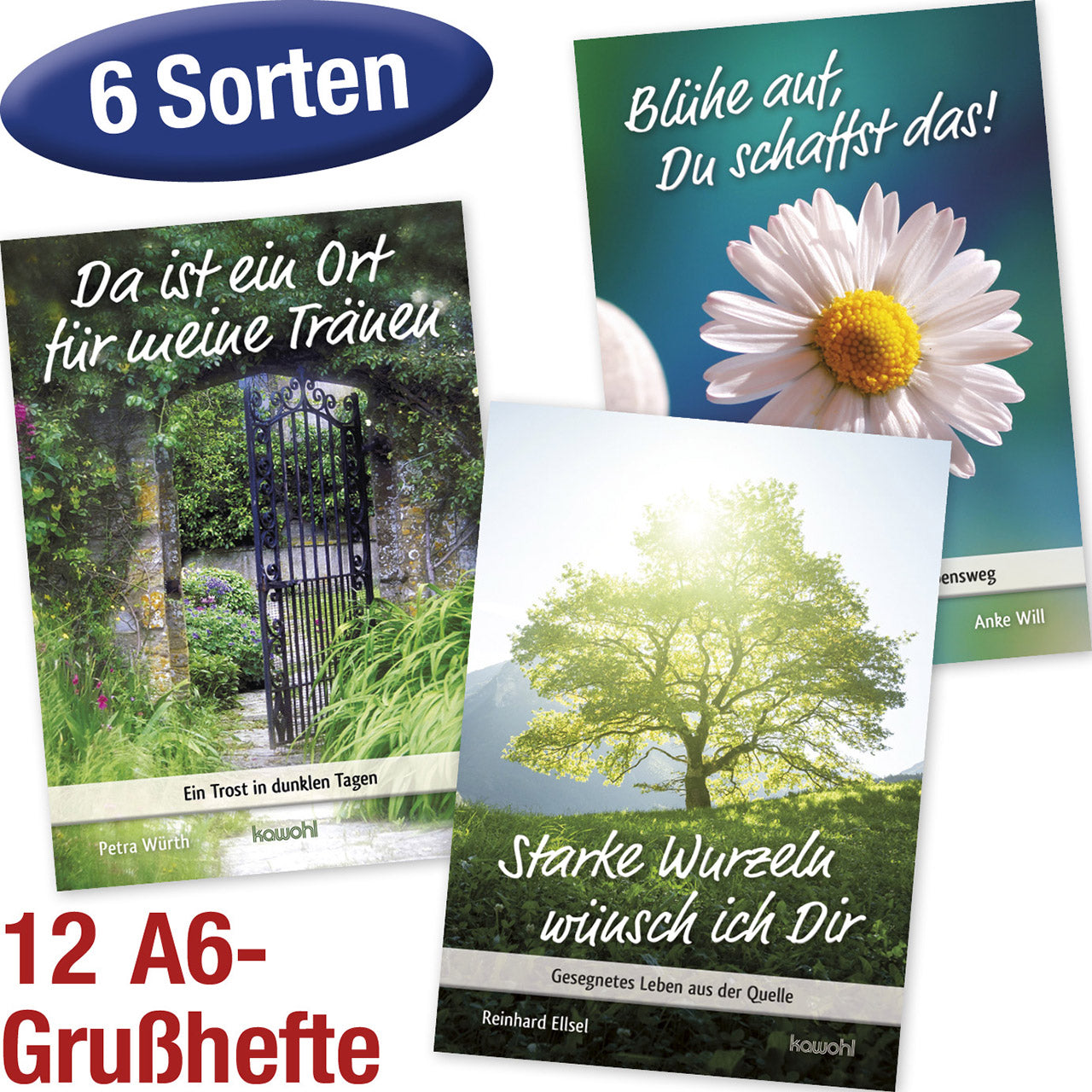fontis-verlag-gru-hefte-a6-sparpaket-12-st-geschenkhefte image 1