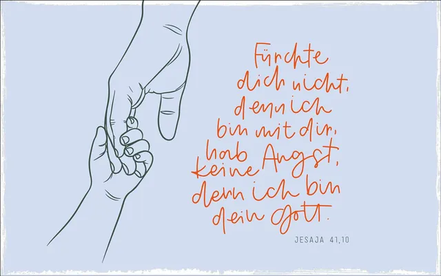 fontis-f-rchte-dich-nicht-holzschild-hellblau-hand-jesaja-41-10 image 1