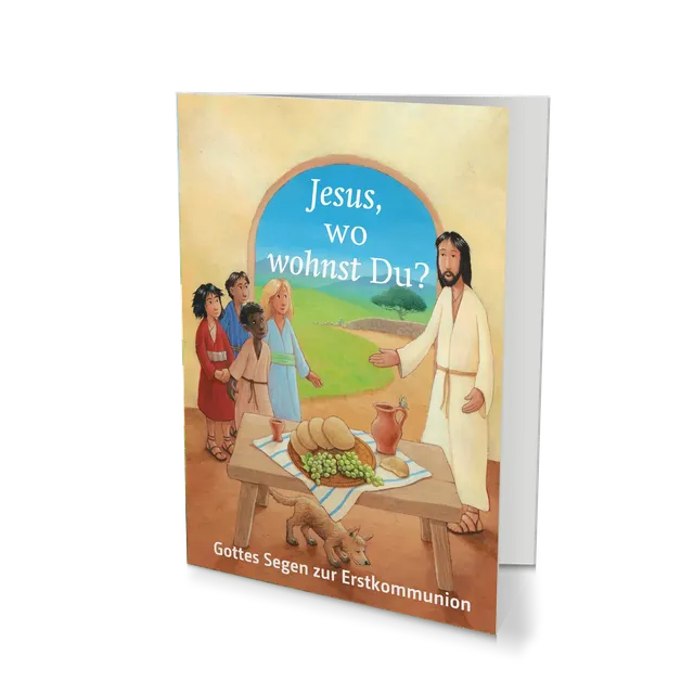 bonifatiuswerk-jesus-wo-wohnst-du-karte-erstkommunion-kinder image 1
