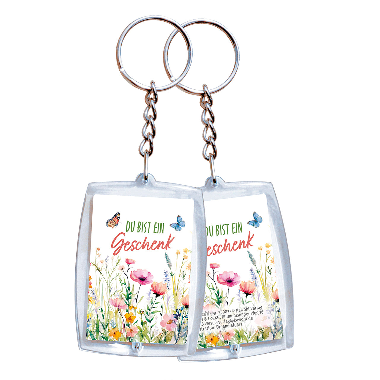fontis-geschenke-du-bist-ein-geschenk-schl-sselanh-nger-plexiglas image 1