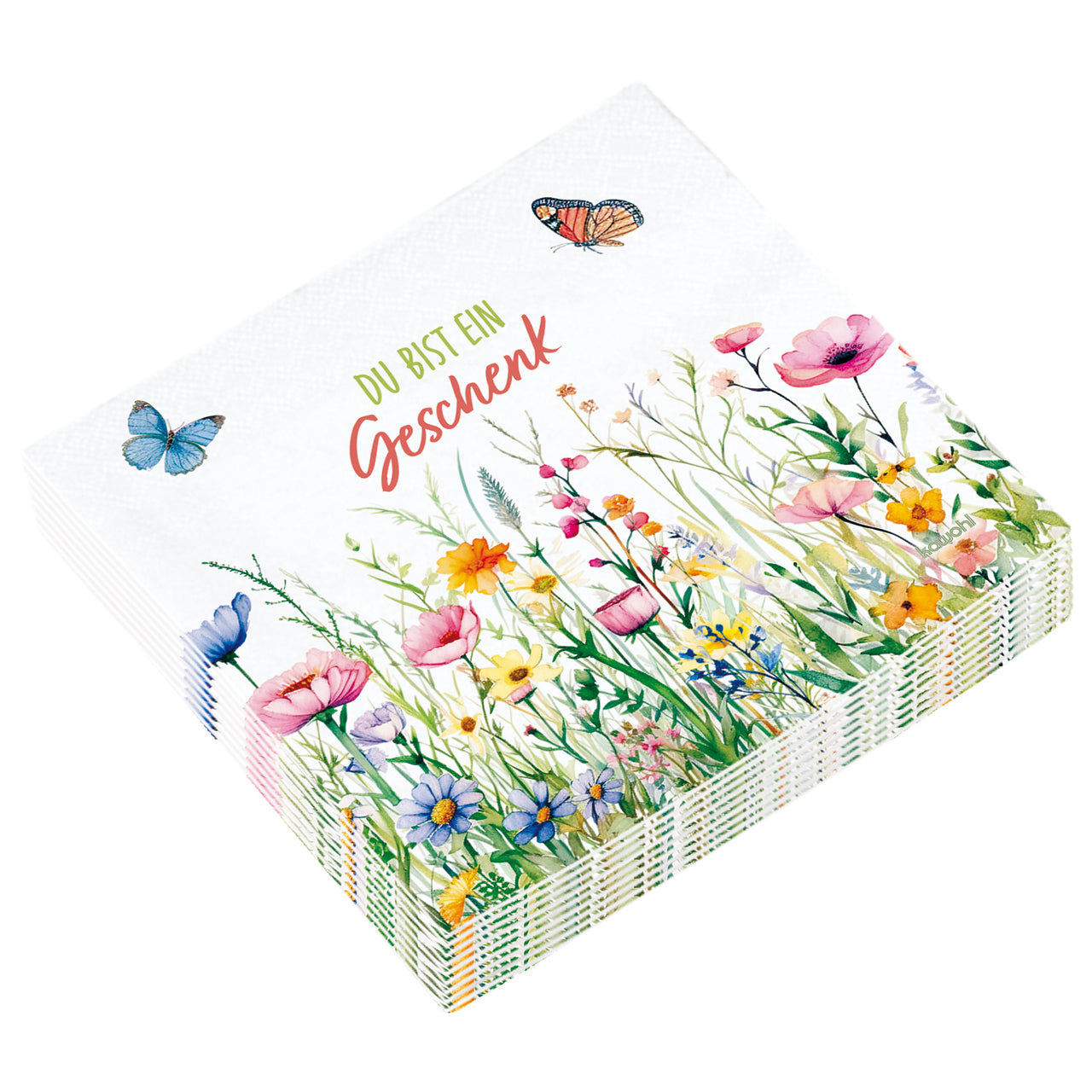 fontis-geschenke-servietten-du-bist-ein-geschenk-20-st-ck-33-cm image 1