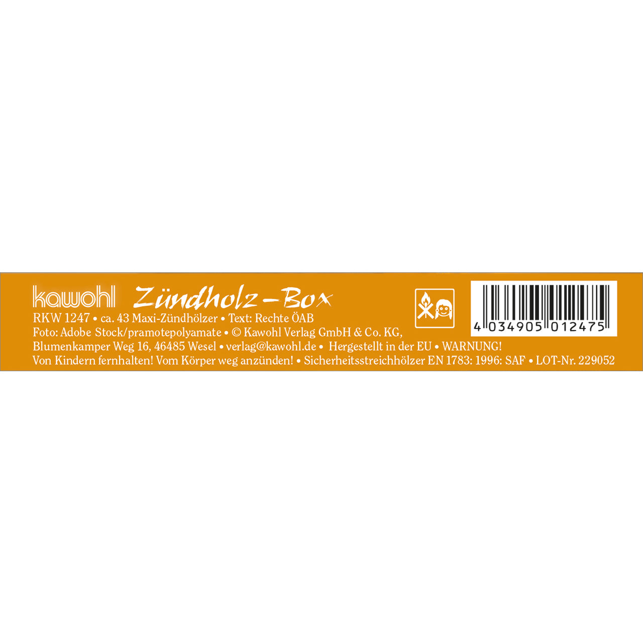 kawohl-f-rchte-dich-nicht-z-ndholzbox-jahreslosung-2027-45-h-lzer image 2
