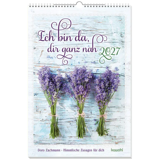 fontis-kalender-ich-bin-da-dir-ganz-nah-2027-wandkalender image 1