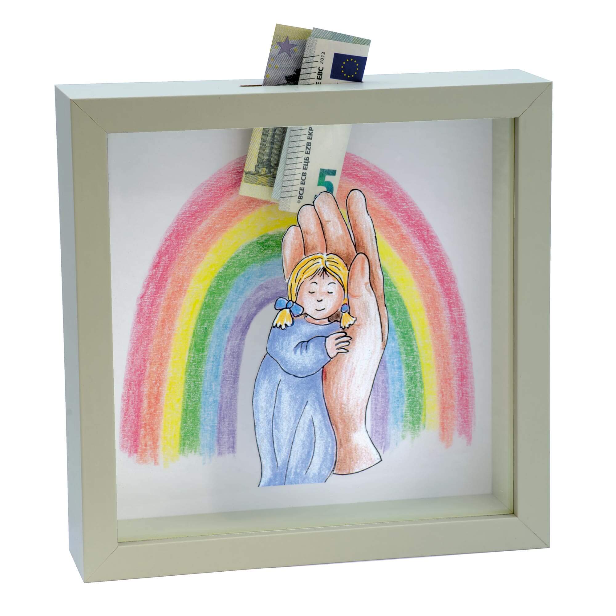 fontis-geschenke-kind-in-hand-mit-regenbogen-spardose-zur-taufe image 2