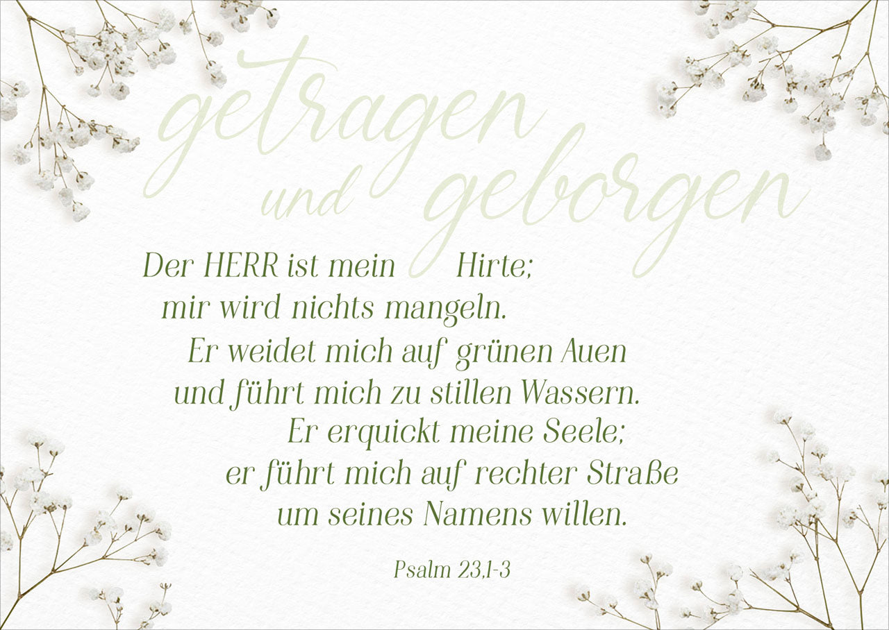 fontis-der-herr-ist-mein-hirte-postkarten-12er-set-psalm-23 image 1