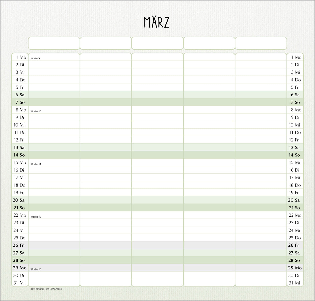 fontis-kalender-familien-terminplaner-2027-wandkalender-5-spalten image 8