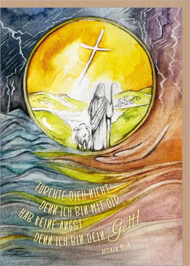 fontis-papeterie-f-rchte-dich-nicht-faltkarte-motiv-riedel image 1