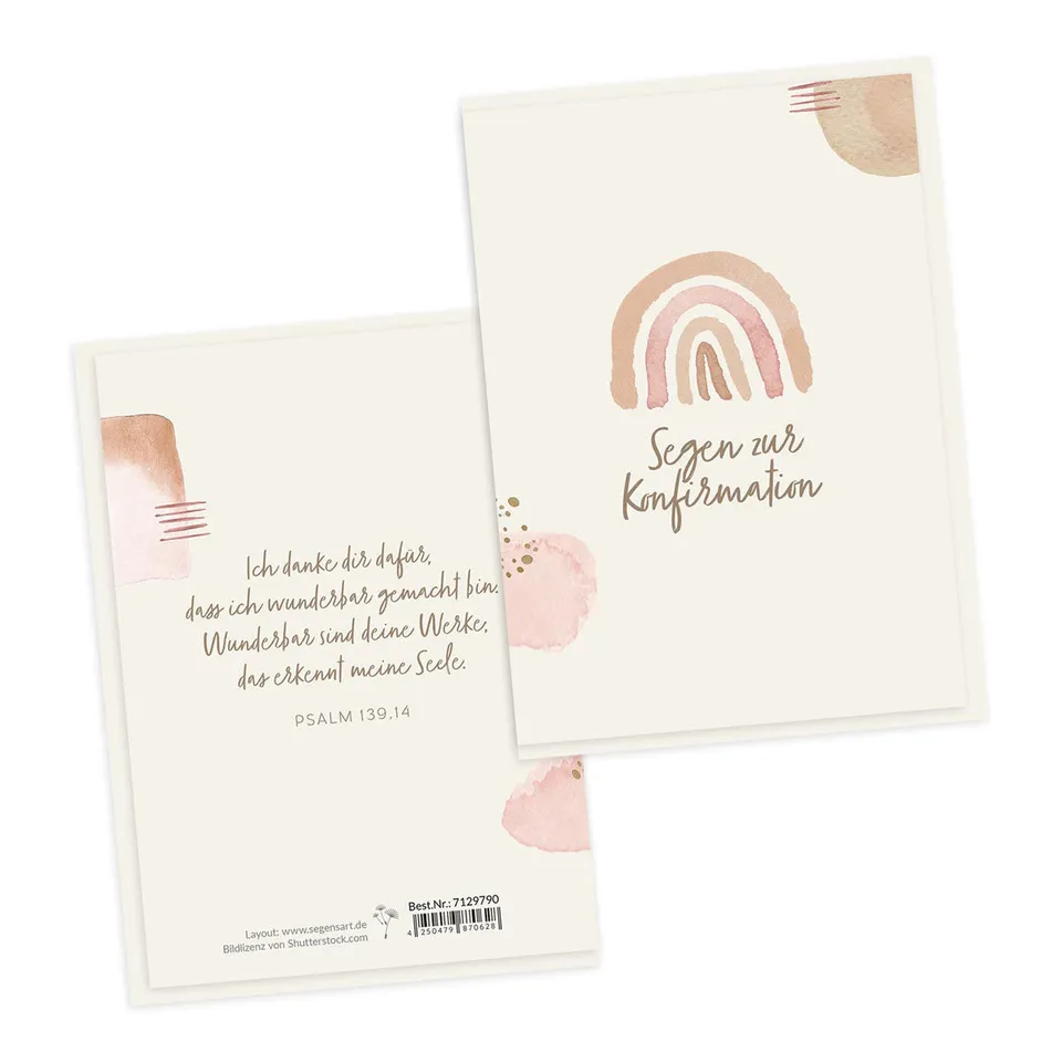 fontis-papeterie-segen-zur-konfirmation-doppelkarte-mit-psalm-139-14 image 1