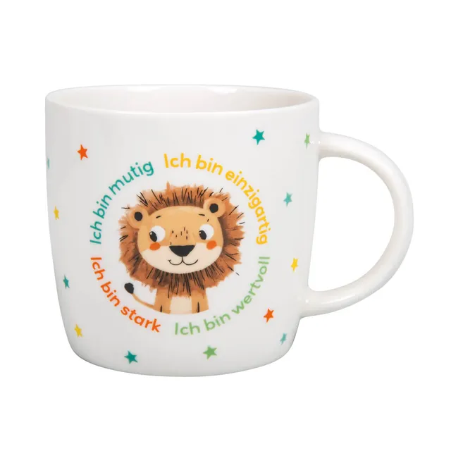 praisent-ich-bin-mutig-kindertasse-porzellan-250-ml-geschenkbox image 1