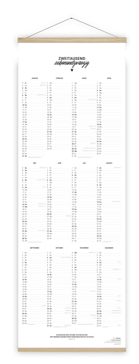 fontis-kalender-zweitausendsiebenundzwanzig-posterkalender-2027-bibelvers image 1