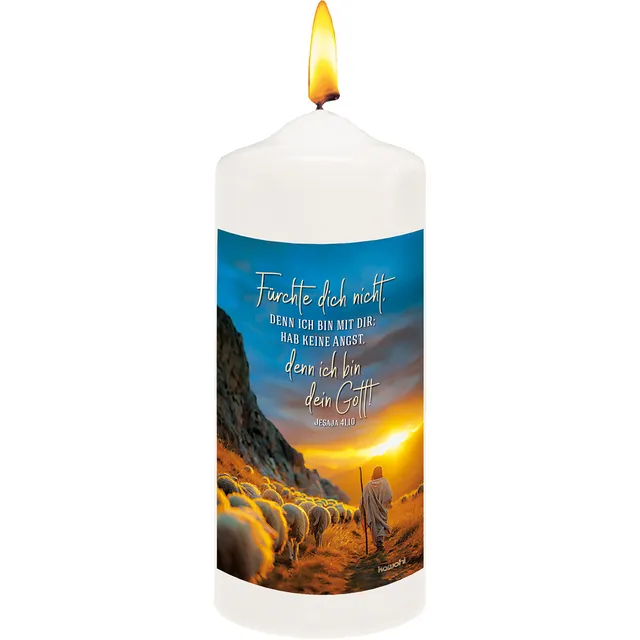 fontis-geschenke-kerze-large-f-rchte-dich-nicht-foto-motiv-44-h image 1