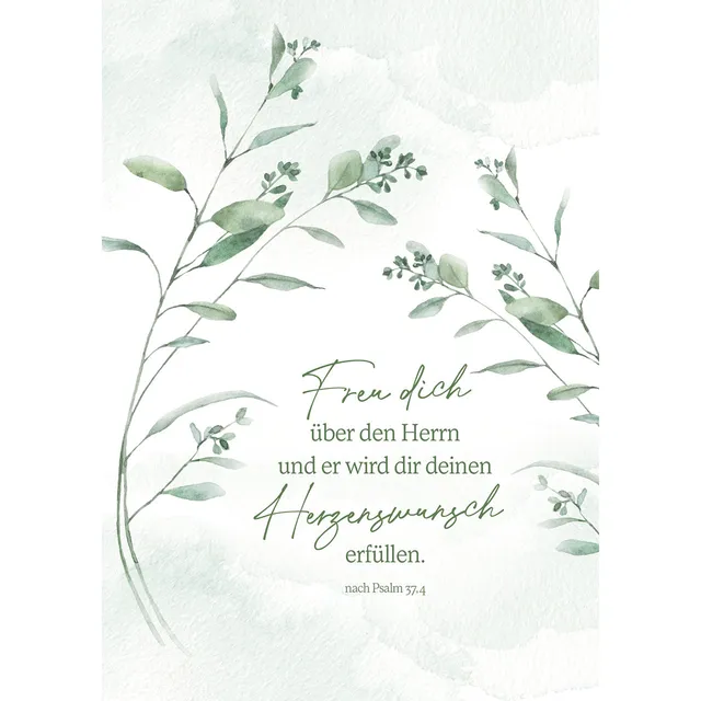 fontis-papeterie-freu-dich-ber-den-herrn-postkarten-12er-psalm-37-4 image 1