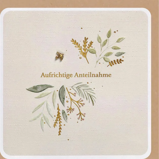 fontis-papeterie-aufrichtige-anteilnahme-faltkarte-bonhoeffer image 1