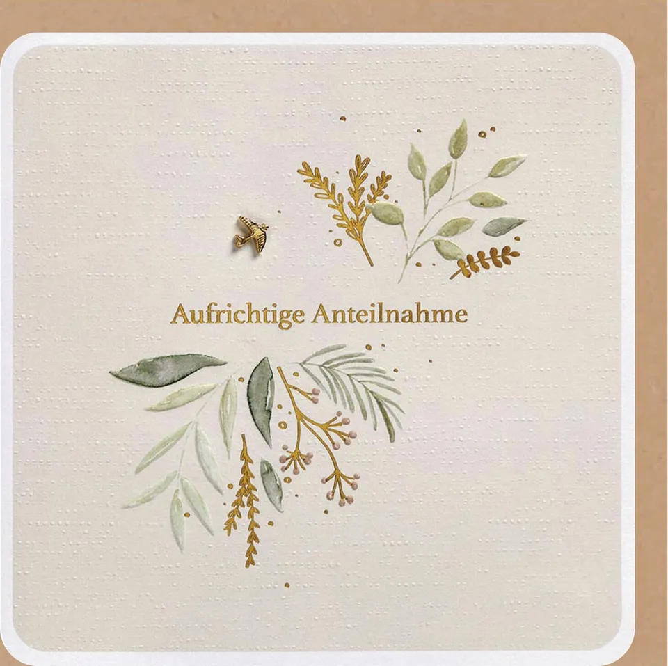 fontis-papeterie-aufrichtige-anteilnahme-faltkarte-bonhoeffer image 1