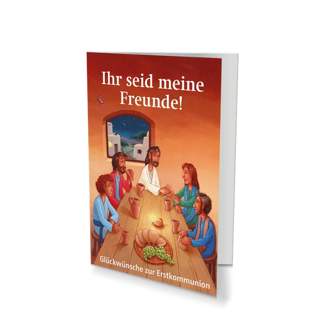 bonifatiuswerk-ihr-seid-meine-freunde-karte-erstkommunion-din-a6 image 1