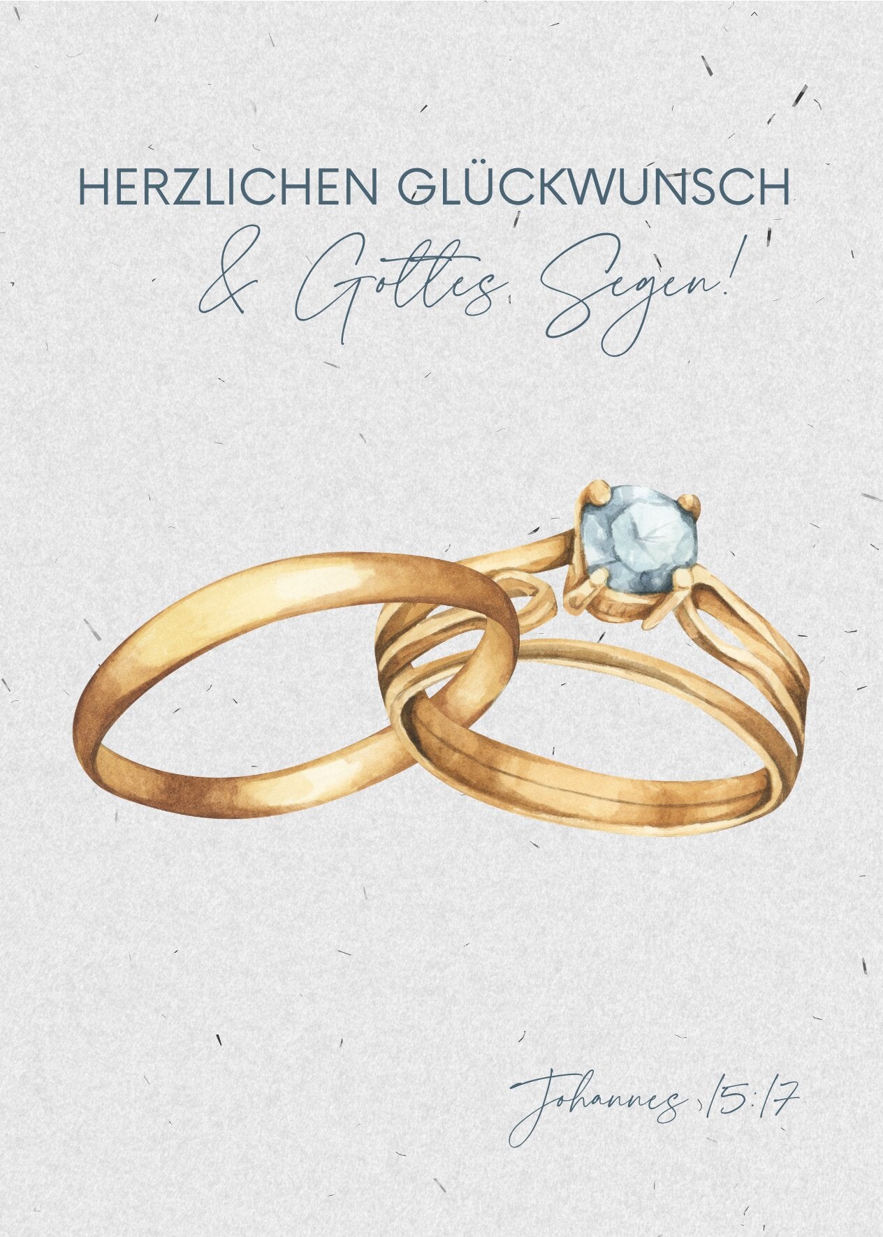 fontis-papeterie-herzlichen-gl-ckwunsch-gottes-segen-postkarte-hochzeit image 1