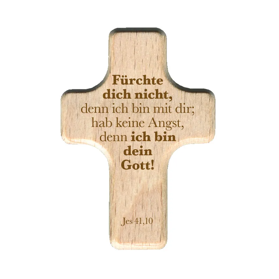 fontis-geschenke-f-rchte-dich-nicht-handschmeichler-kreuz-holz-4x6-cm image 1
