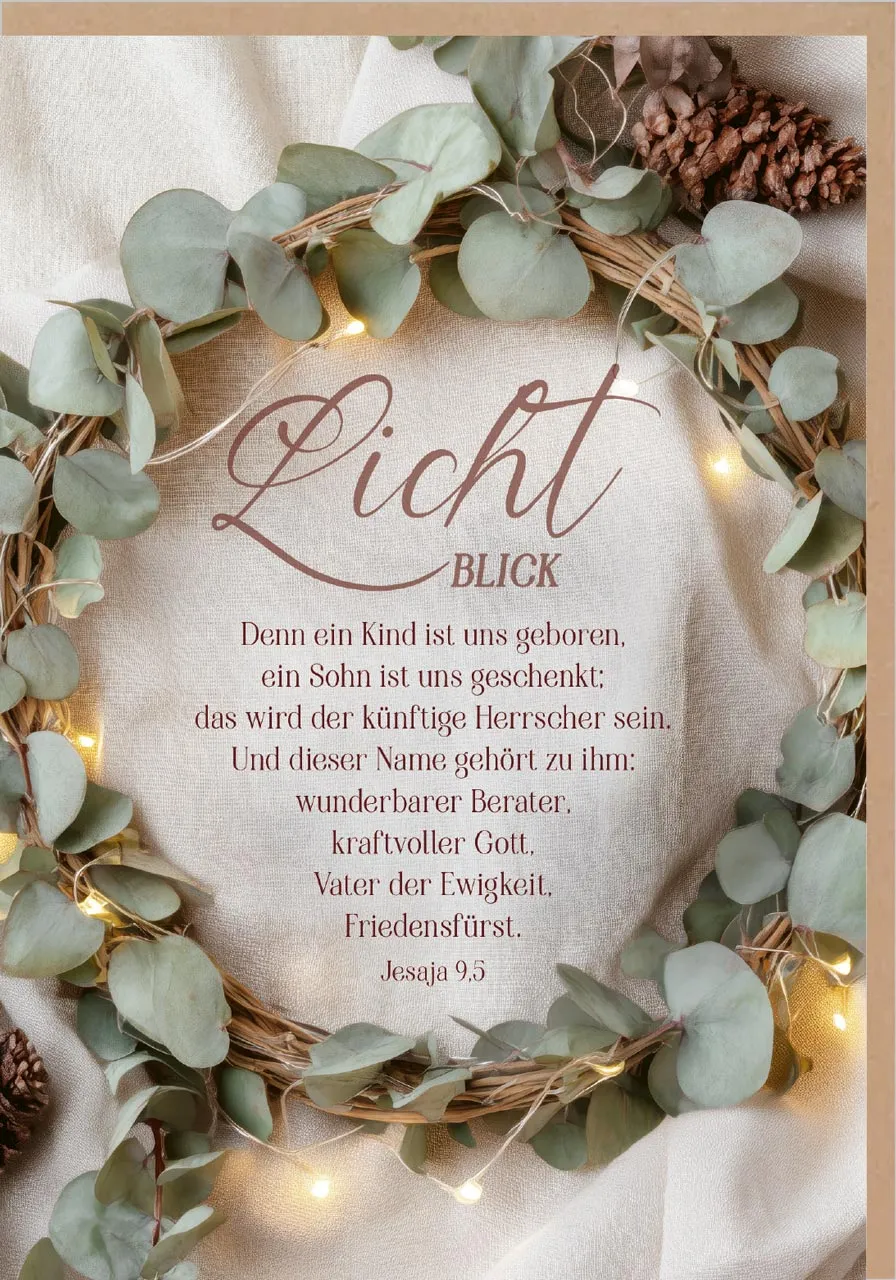 fontis-lichtblick-faltkarte-weihnachten-doppelkarte-jesaja-9-5 image 1