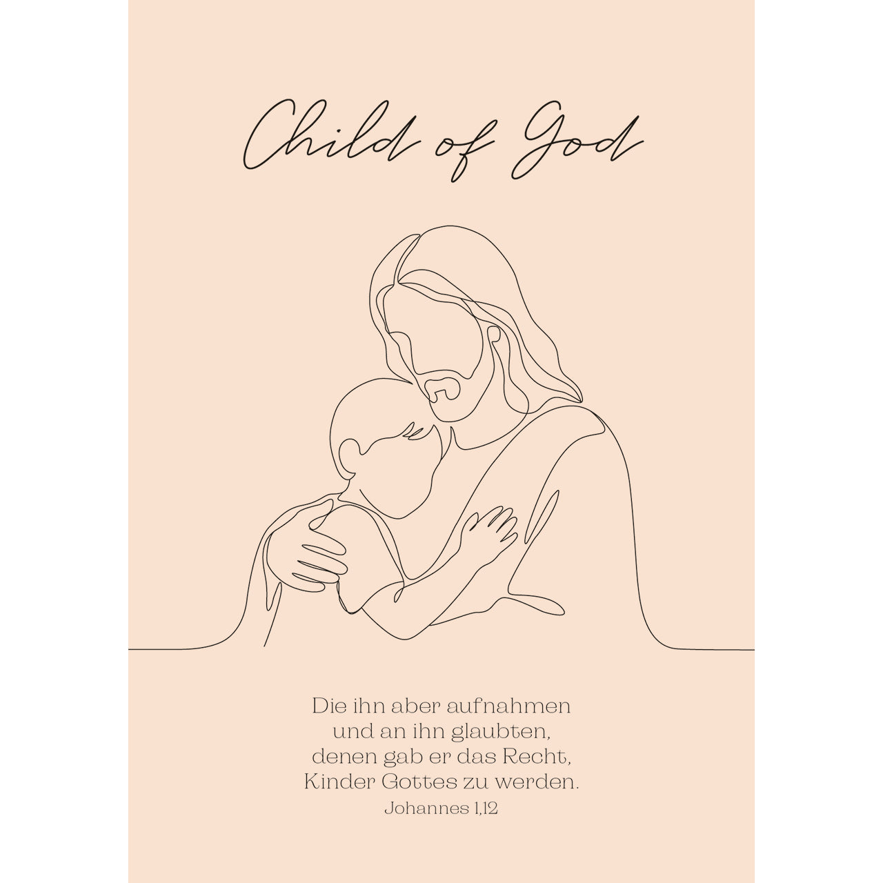 fontis-papeterie-child-of-god-postkarten-12er-johannes-1-12 image 1