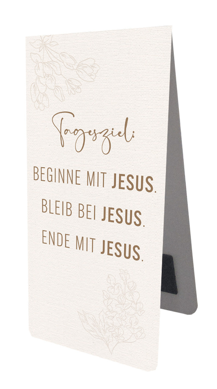 fontis-papeterie-tagesziel-magnetlesezeichen-beginne-mit-jesus image 1