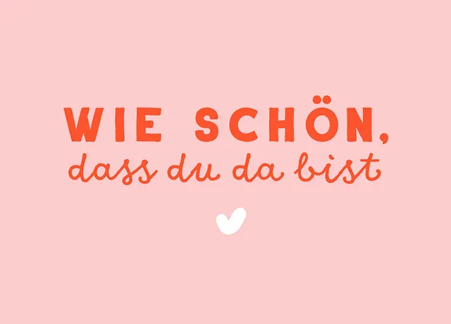fontis-papeterie-wie-sch-n-dass-du-da-bist-mini-karte image 1