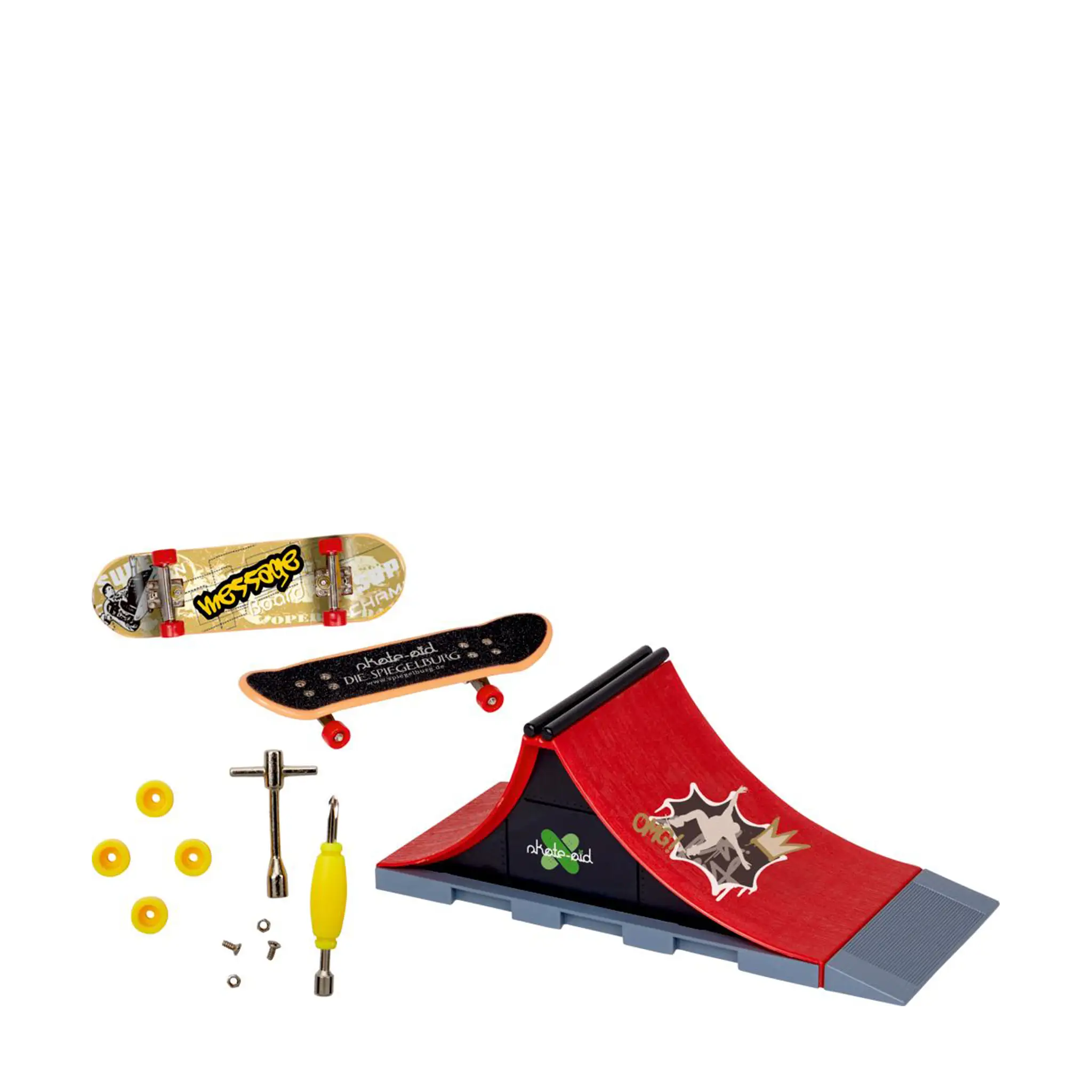 bonifatiuswerk-mini-skateboard-set-fingerskateboard-ab-6-jahren image 2