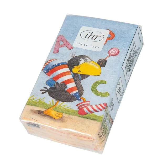 fontis-geschenke-abc-rabe-papiertaschent-cher-10er-kinder image 1
