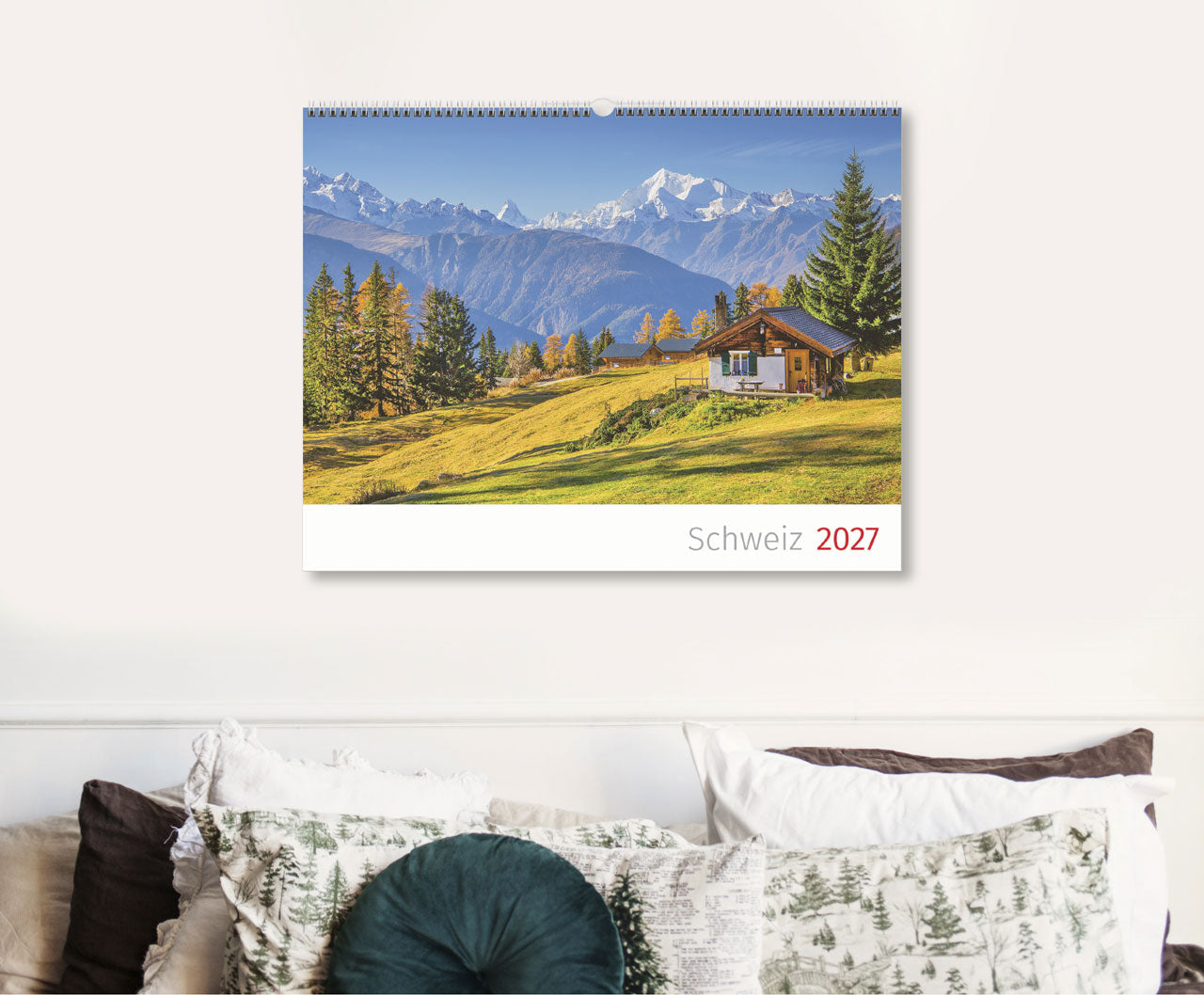 fontis-kalender-schweiz-2027-wandkalender-bergmotive-40x31-cm image 2
