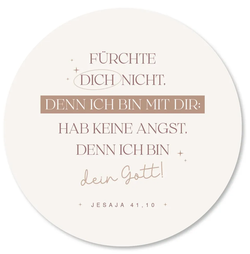 fontis-geschenke-f-rchte-dich-nicht-wandbild-rund-40cm-2027 image 1