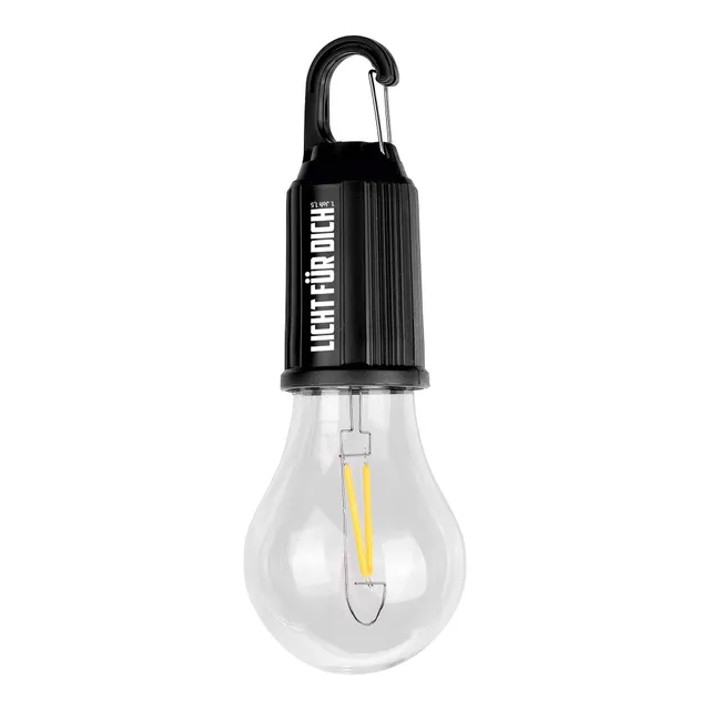 fontis-geschenke-licht-f-r-dich-led-gl-hbirne-karabiner-schwarz image 1